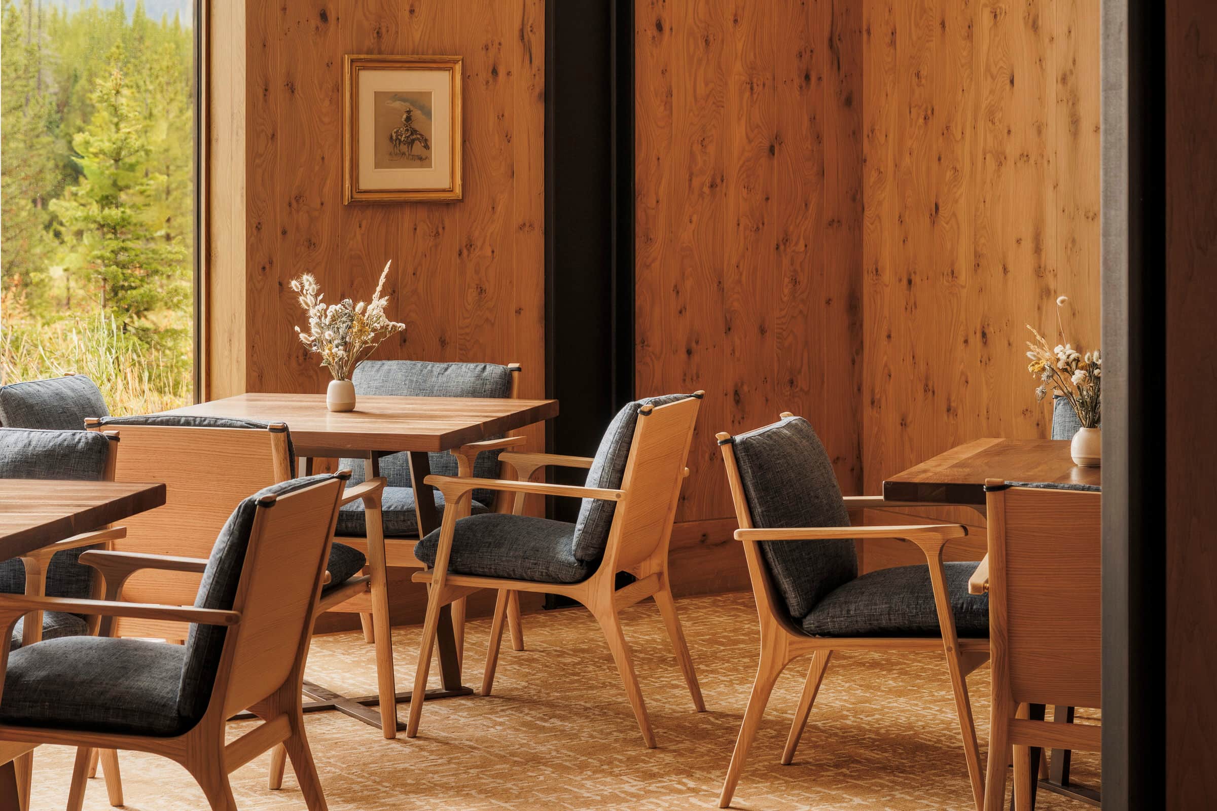 One&Only Moonlight Basin — Wildwood private dining room