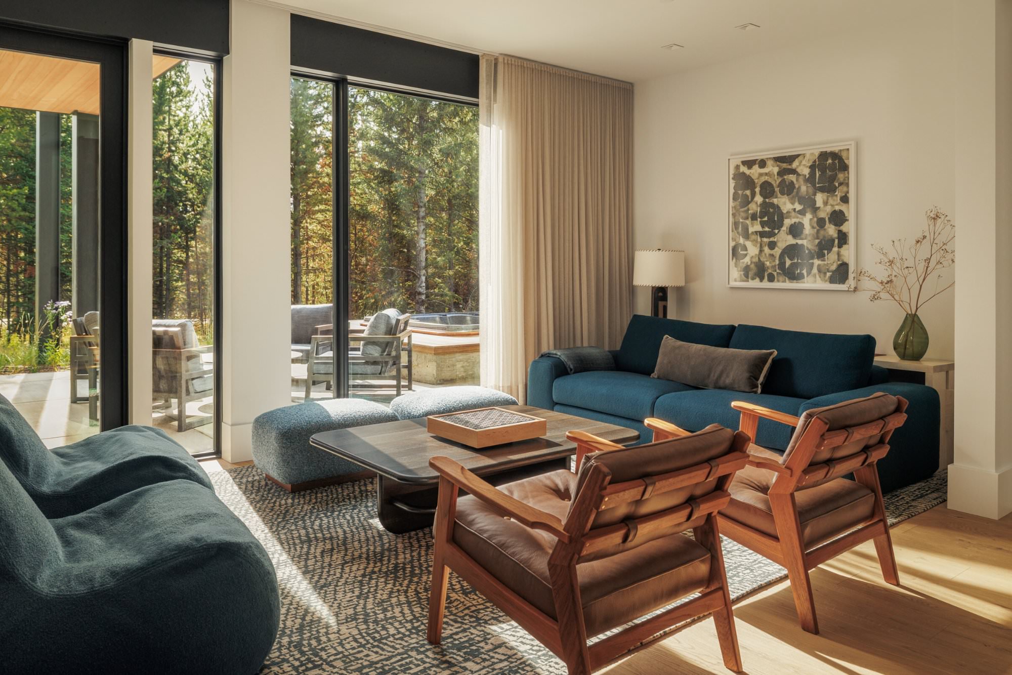 Moonlight Basin Residence — den